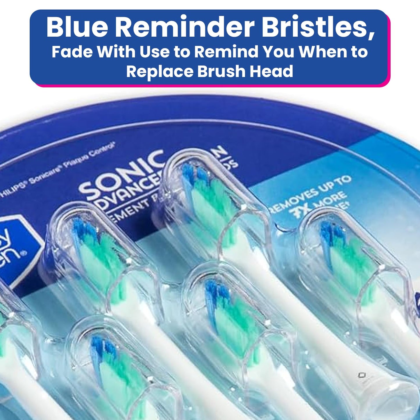 Berkley & Jensen 71389 Sonic Pro Advanced Clean Brush Heads