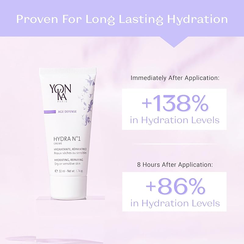 Hydra N°1 Crème by Yonka—Repairing, Hydrating Rich Cream 0.53 oz