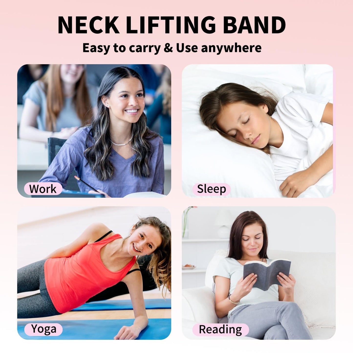 Celestica Neck Tape, Celestica Instant Neck Tape, Firming & Lifting Invisible Celesticaco, Ultra Lifts for Jowls Tightening (1 Set: 4 Strips + 20 Patches, 20 cm)