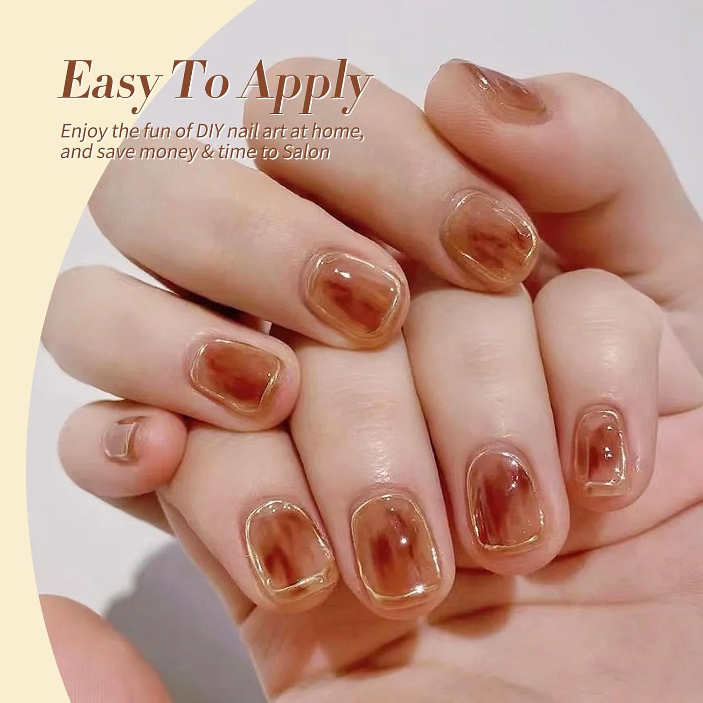 Born Pretty Neon Jelly Gel Nail Polish Set - Halloween Colors, Soak Off UV/LED for Salon & DIY