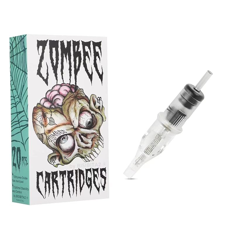 Zombee Disposable Tattoo Needle Silicon Cartridge 20Pcs 1027CM bp