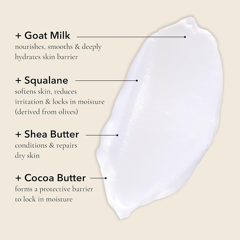 Dionis Goat Milk Whipped Body Butter Vanilla Bean 8.5 oz - Variation: Vanilla