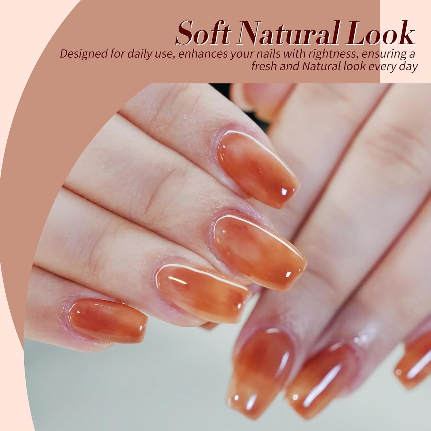 Born Pretty Neon Jelly Gel Nail Polish Set - Halloween Colors, Soak Off UV/LED for Salon & DIY
