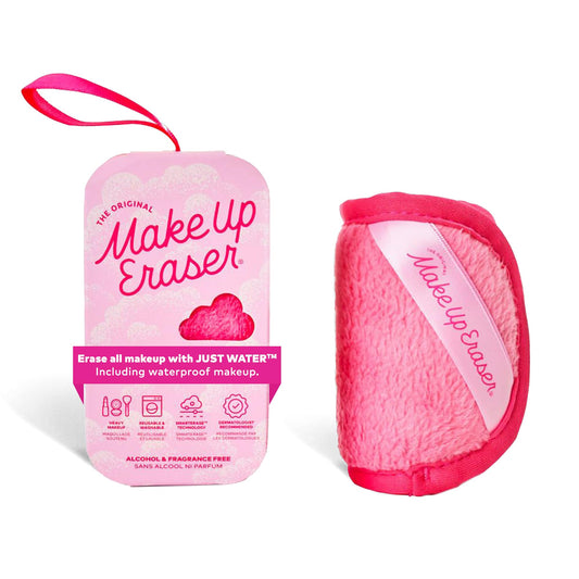 The Original MakeUp Eraser Mini PRO, Erase All Makeup With Just Water, Including Waterproof Mascara, Eyeliner, Foundation, Lipstick, Sunscreen and More! Original Pink, 1ct.