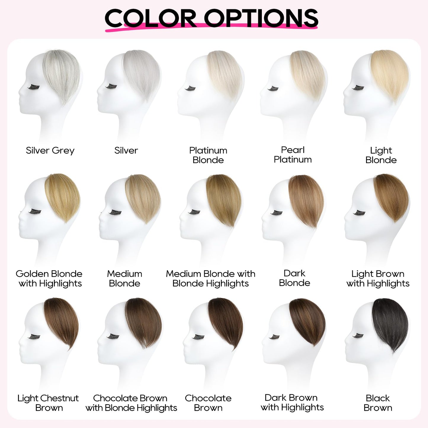 REECHO Clip in Hair Volumizer, 2PCS 6 inch Short Thick Clip in Hairpieces Adding Extra Volume Hair Extensions for Women - Black Brown