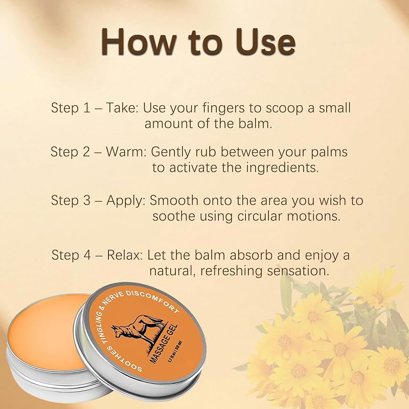Joint & Muscle Soothing Cream with Arnica Oil, Camphor Blue & Chamomile Extract (1PCS) – Herbal Cooling Balm