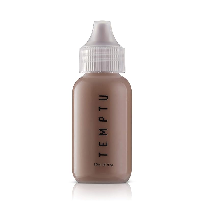 TEMPTU S/B Silicone-Based Shimmer Bronzer - Long-Lasting Buildable, 1 Oz Matte Bronzer (Variation: Matte Bronzer + 1 Fl Oz)