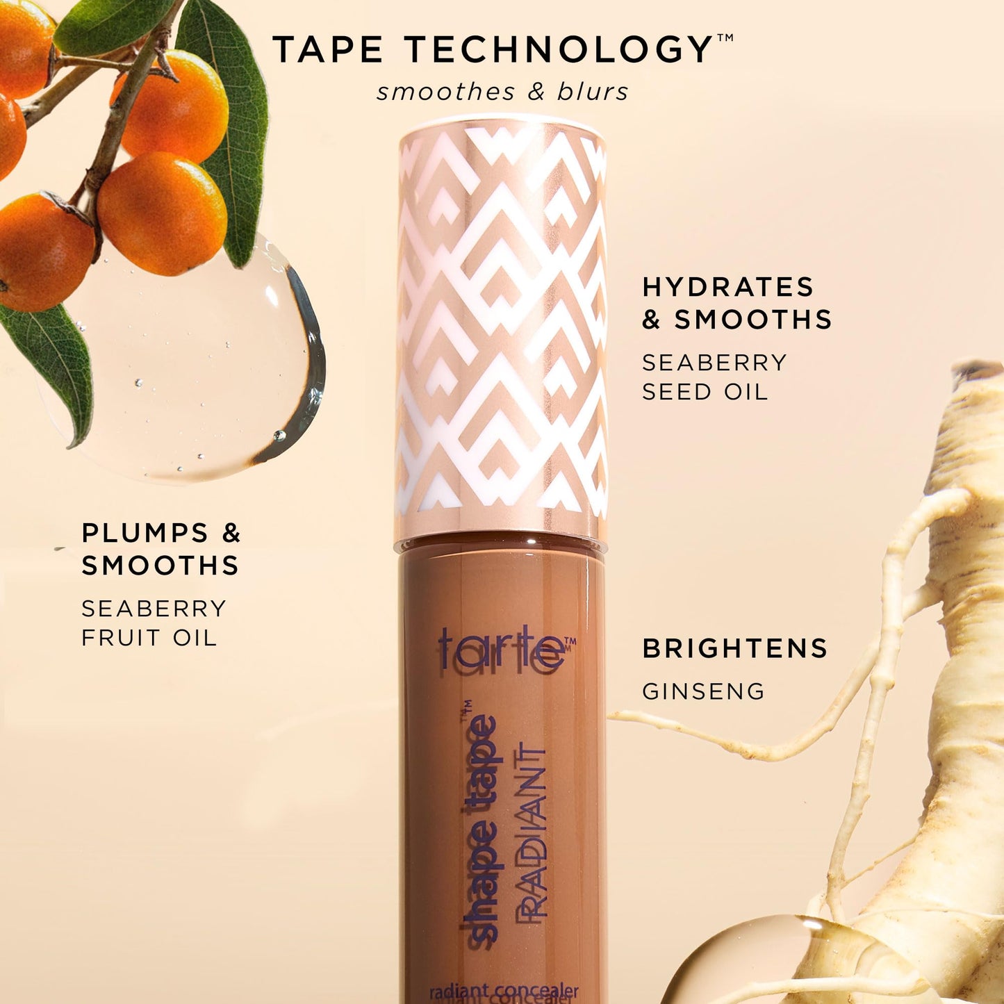 tarte shape tape radiant medium coverage concealer - 29N light-medium (light to medium skin with a balance of warm & cool undertones) - full size