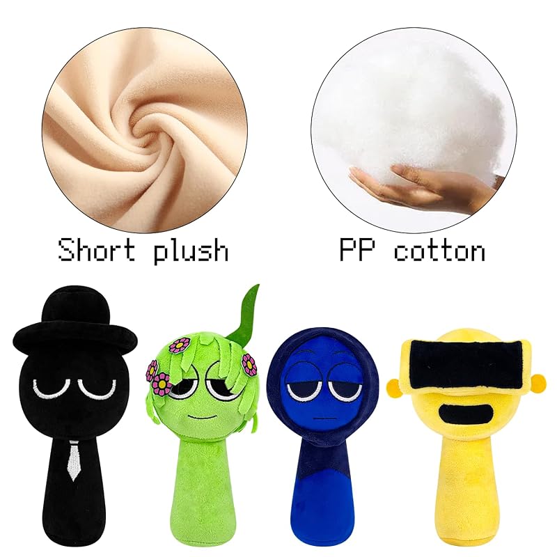 20pcs Plush Horror Toys - 10-Inch Soft Stuffed Animal Pillow Figures Gift