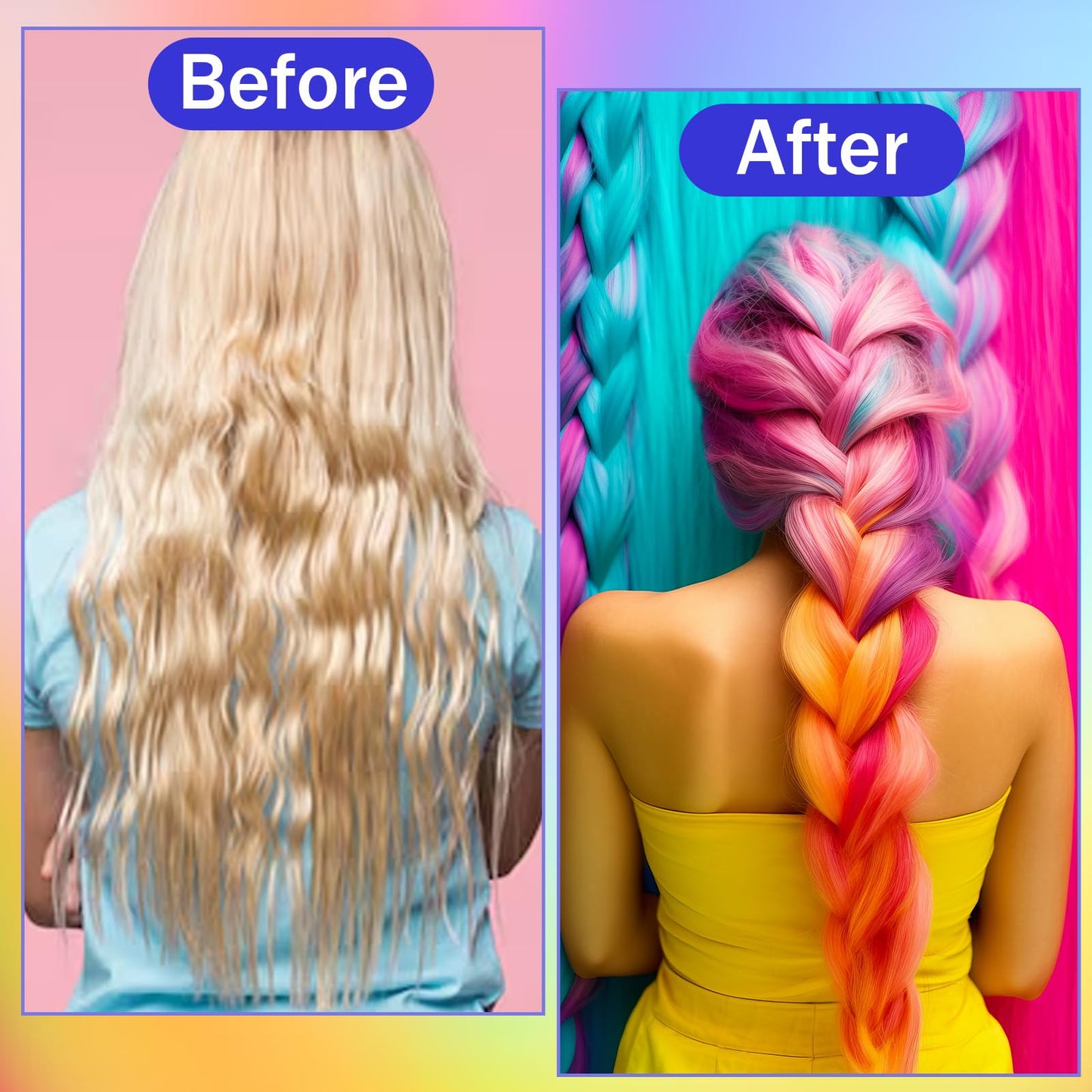 JJUNW 3 Pcs Hair Highlighting Caps, Bleach Cap Coloring Frosting Dye Kit, Highlighting Kit, Highlight Cap with Hooks Highlight Hair Coloring Frosting Dye Kit for Salon Hair Dyeing Hairdressing
