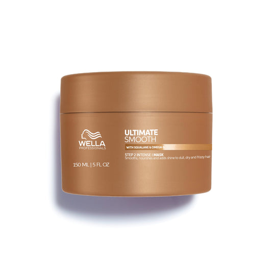 Wella Professionals ULTIMATE SMOOTH Intense Mask | Nourishing Treatment for Dry & Frizzy Hair | With Squalane & Omega 9 | 5 Fl Oz