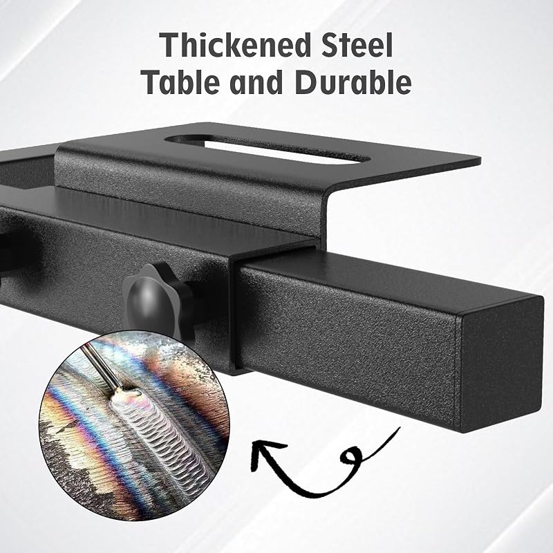 Universal Adjustable Headboard Brackets for Metal Bed Frame - Black