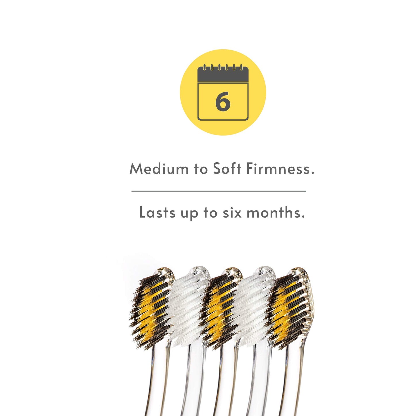 Nano-b Manual Toothbrush for Adults with Sensitive Gums, Gold & Charcoal Soft/Medium Bristles, Travel Case, Pink