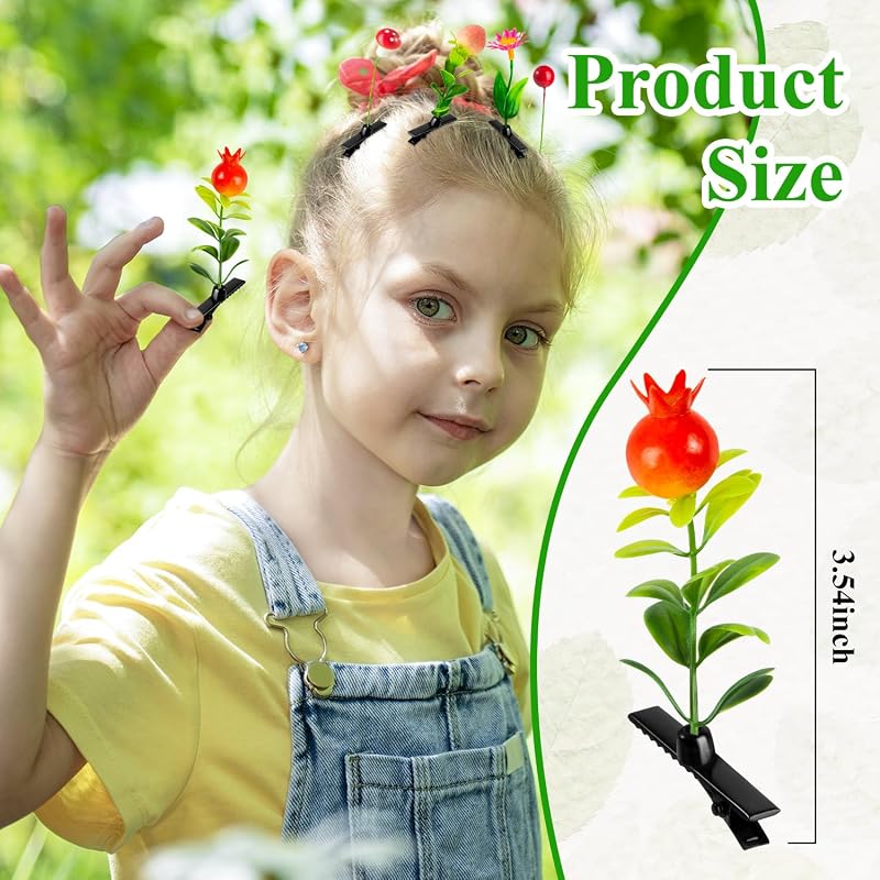 100 Pcs Sprout Clips Mixed Style Plant Hairpins - 50 Random Styles Mix 100 Pcs