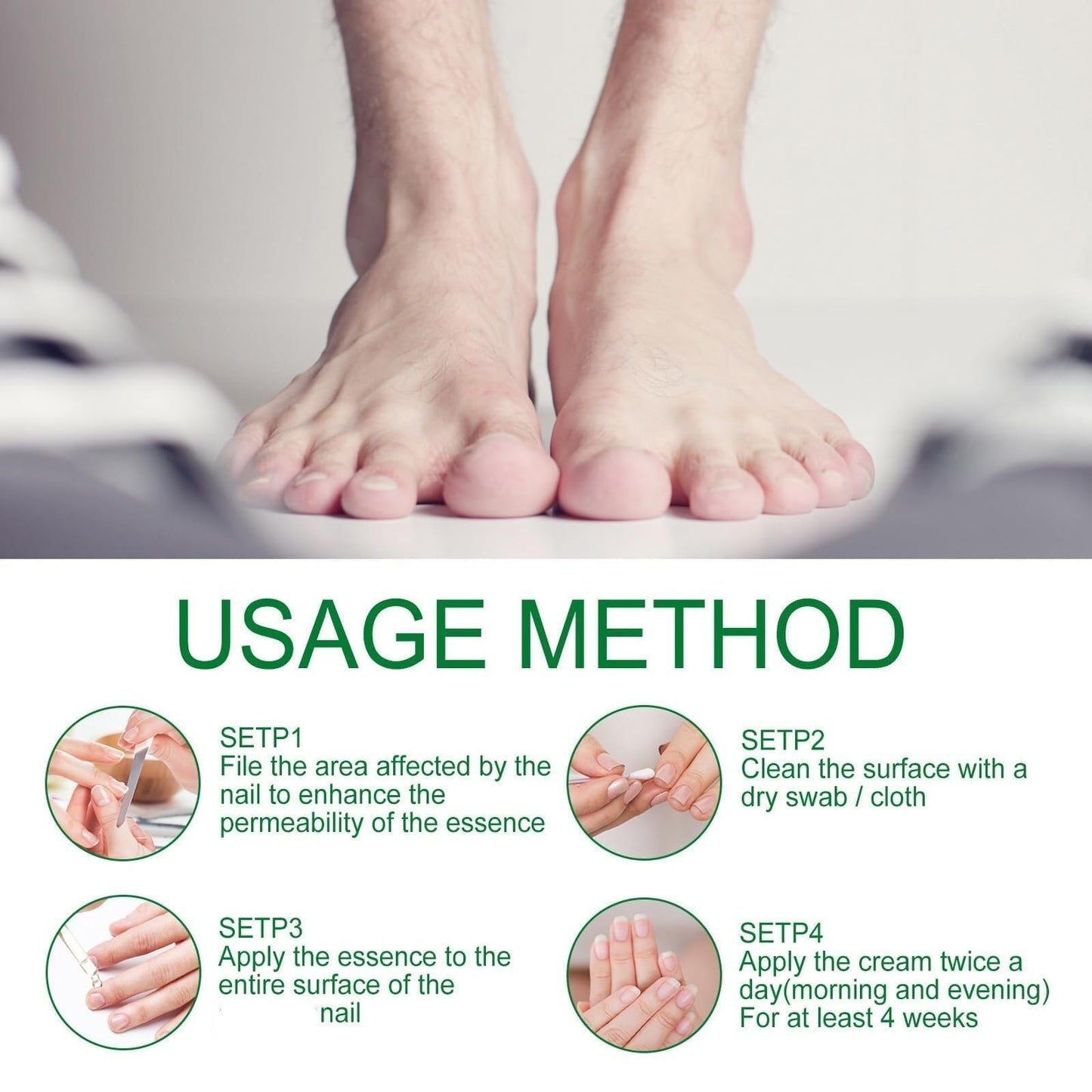 2Pcs Ginger Nail Treatment, Ginger Nail Growth Serum, 7-Day Nail Repair & Strengthener, Nourishing Nail Nutrient Strengthener Oil for Healthier, Stronger Nails 2 Fl Oz (Pack of 2)