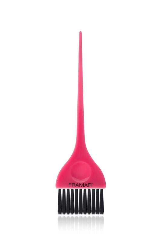 FRAMAR Classic Hair Color Brush – Hair Dye Brushes For Hair Stylist, Hair Coloring Brush, Color Applicator Brush, Tint Brushes For Hair Color, Dye Brush Tools - Pink