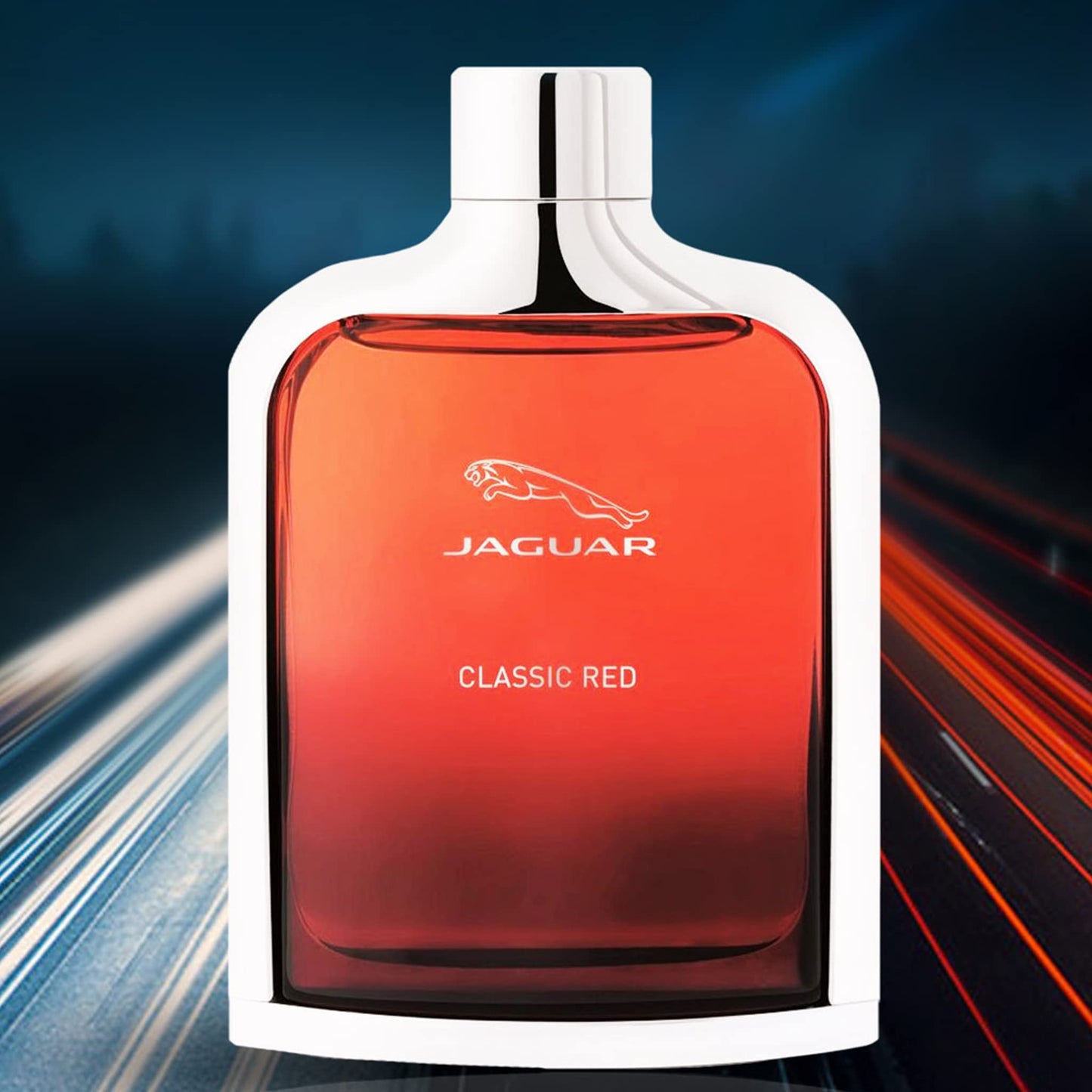 Jaguar Classic Red Eau de Toilette Spray for Men, 3.4 Fl Oz