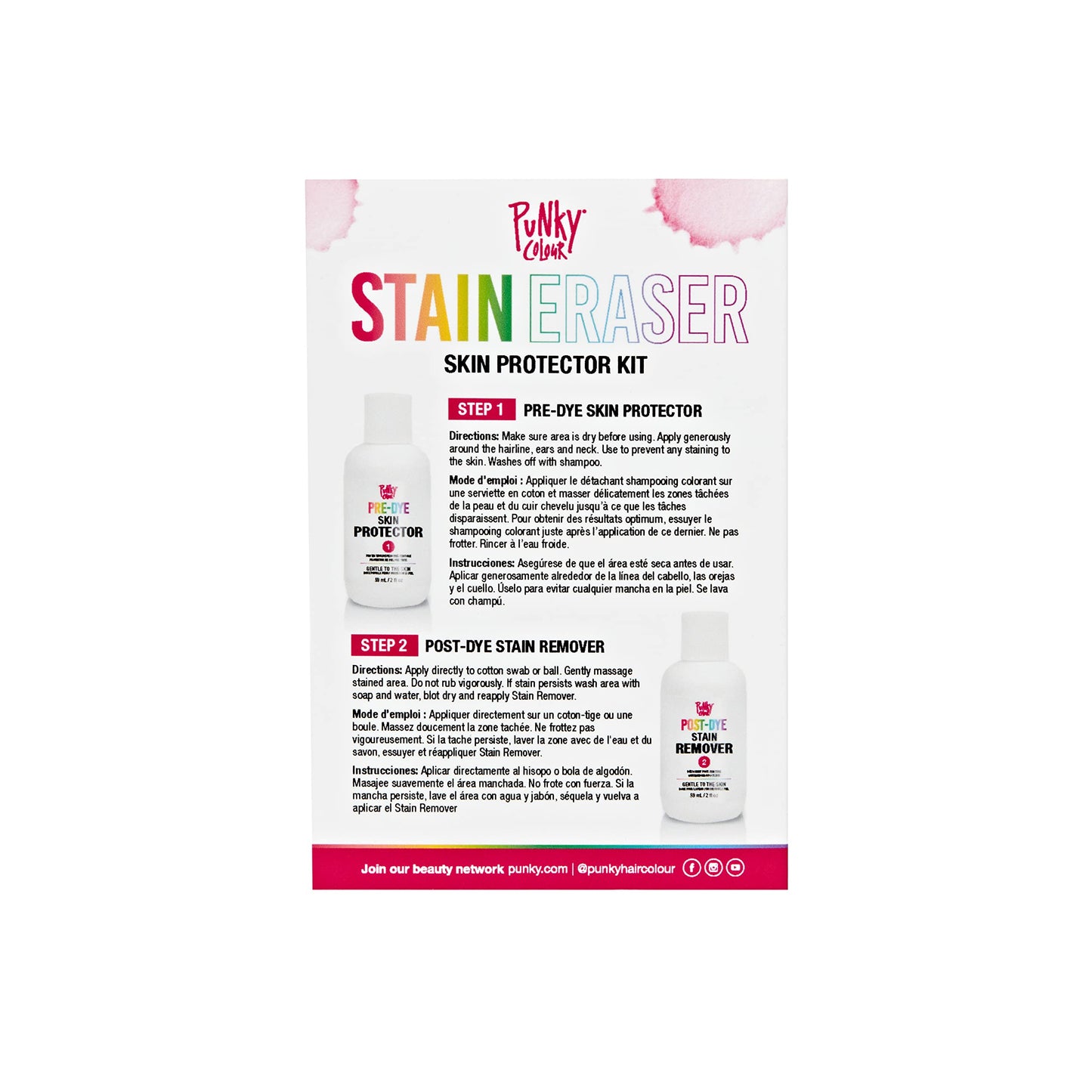 Punky Stain Eraser Skin Protector Kit