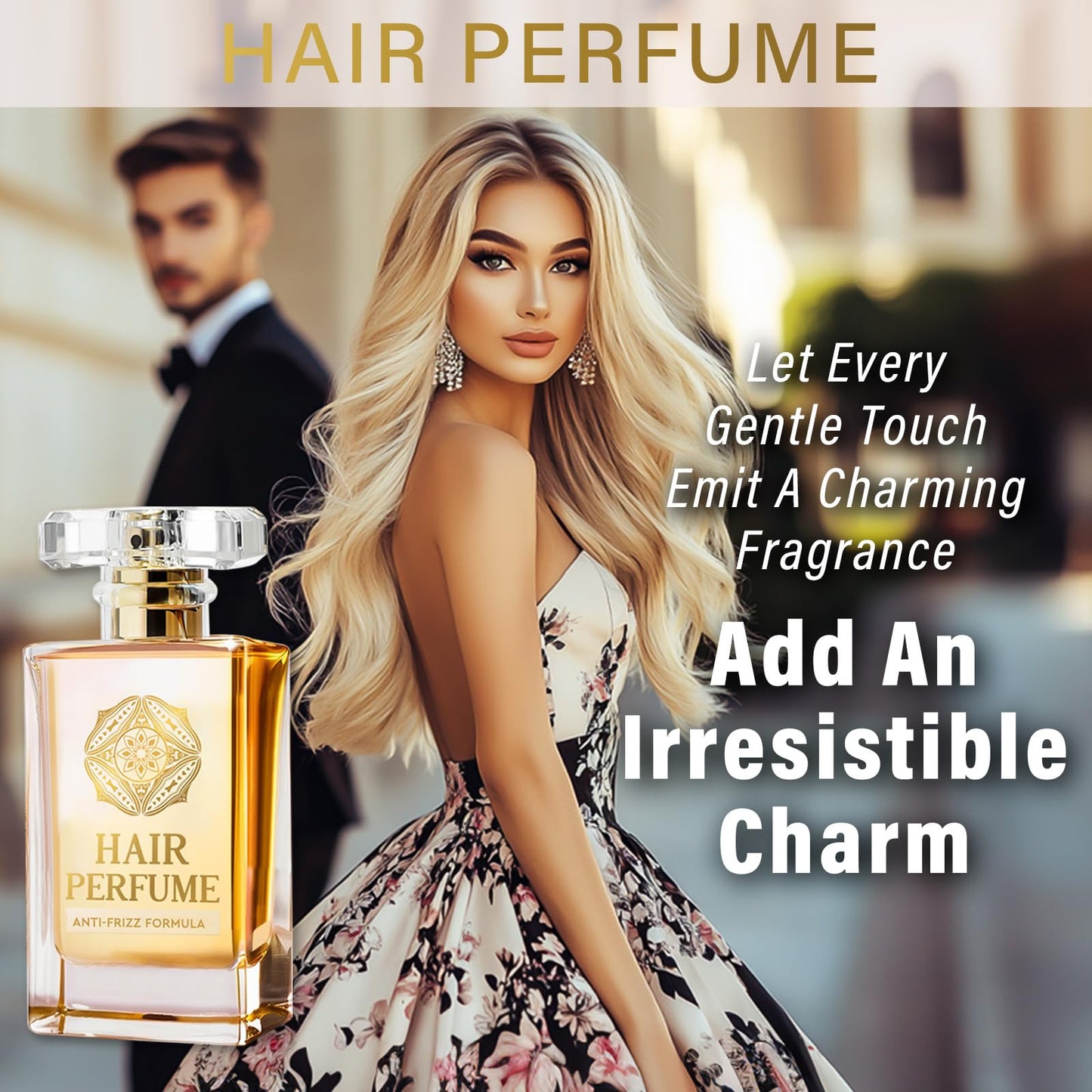 MOSKILA Hair Perfume, Pheromones Perfumes for Women, Natural Perfume Oil Extract to Hair Care and Attract Him, Lasting Fragrance for Long Time, 1.7Fl Oz