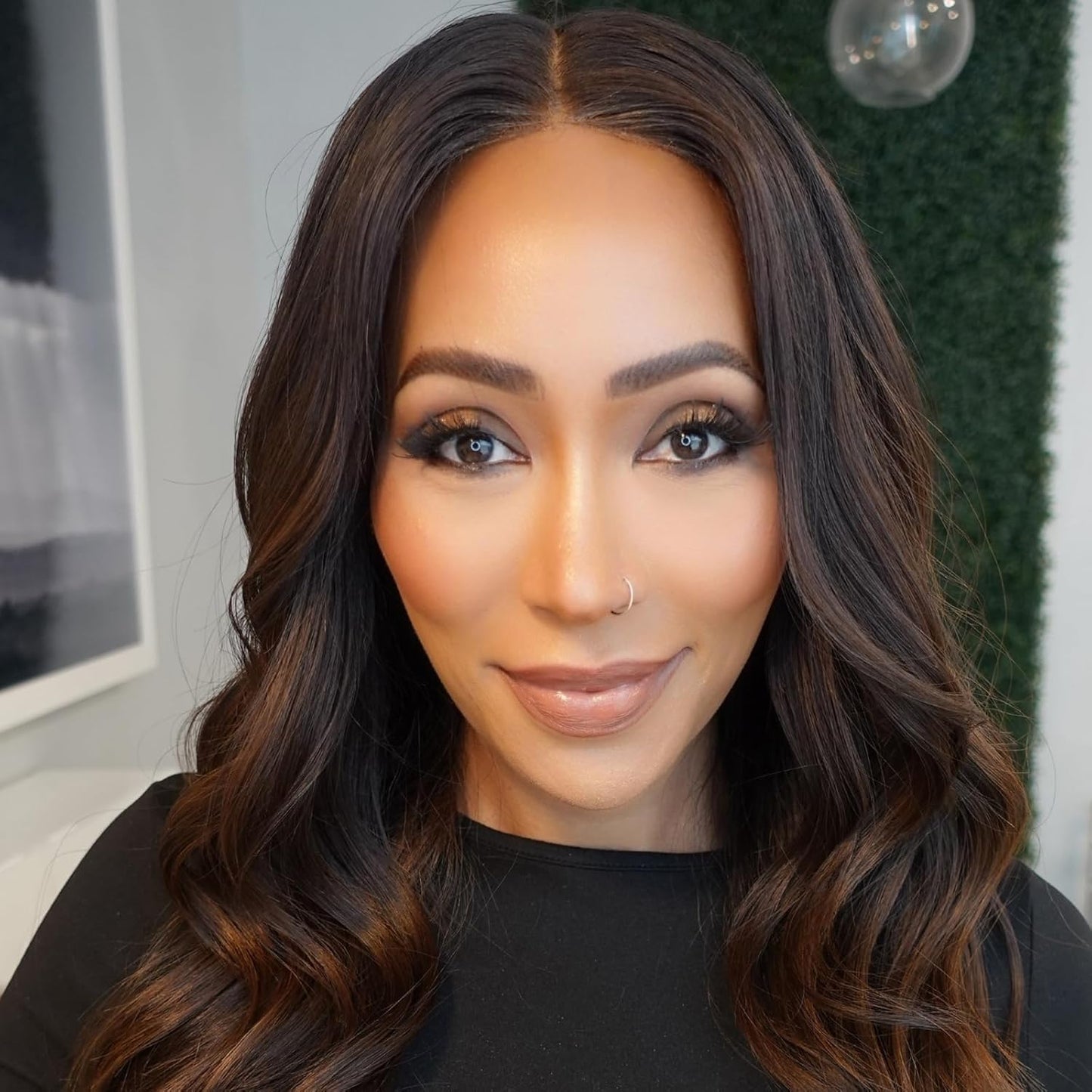 Lazy Eyeshadow Eyelash Patch, Lazy Eyeshadow, 4 Pairs Reusable Adhesive Eyelashes, Natural & Waterproof Eyeshadow Eyelashes Makeup Stickers, Quick Makeup (Silver B)