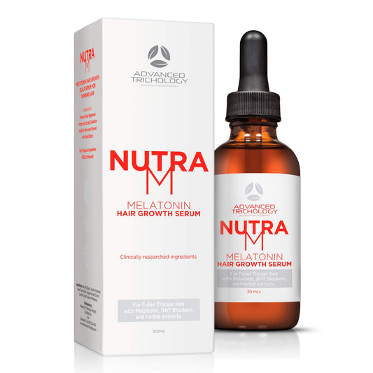 Advanced Trichology NutraM™ Hair Serum – Dermatologist Tested, Approved* by American Hair Loss Association | Scalp DHT Blocker for Thinning Hair Men and Women - 2 Fluid Ounce (Pack of 1)