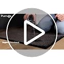 PURRUGS Taupe Hallway Runner Rug - 31.5" x 70" Low Profile Door Mat