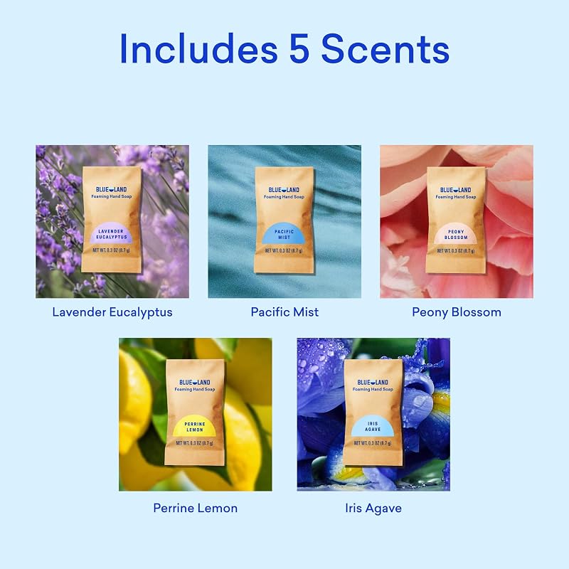 Blueland Foaming Hand Soap Refill Tablets 10-Pack Variety Scents - Classic Variety+10 Count