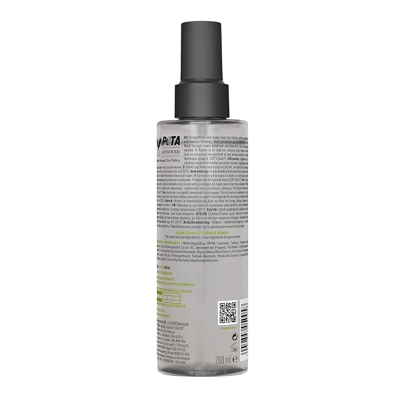 Volumizing Spray for Fine Hair with Heat Protection 200ml
