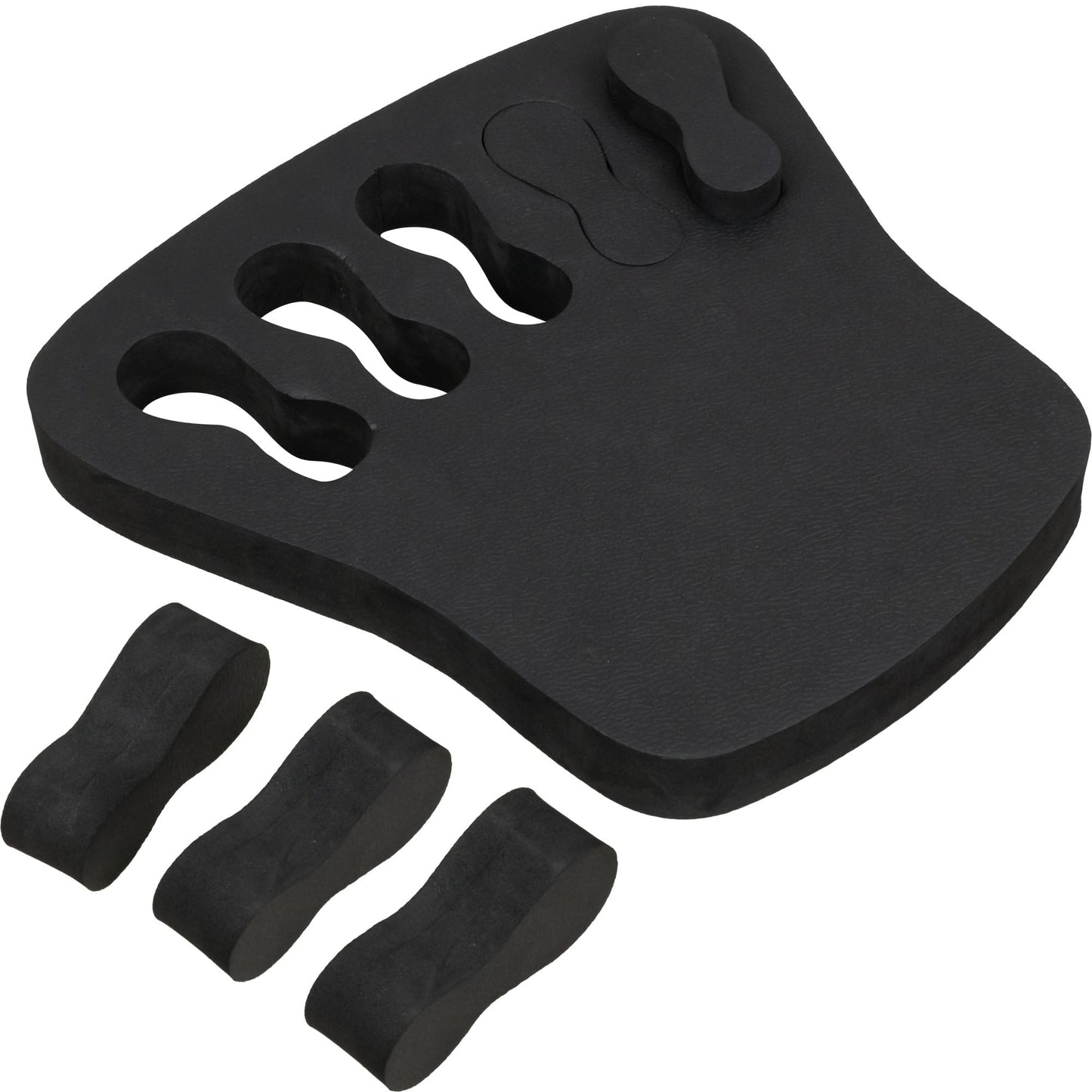 ButterFox Nail Polish Organizer Holder, Nail Art Manicure Hand Stand Rest Work Station (Black)