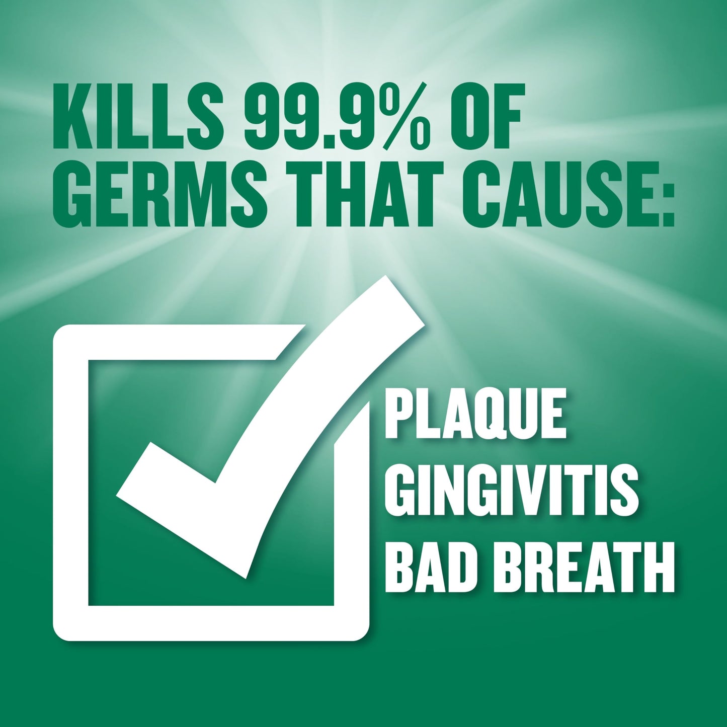 Listerine Freshburst Antiseptic Mouthwash with Germ-Killing Oral Care Formula to Fight Bad Breath, Plaque and Gingivitis, 500 mL (Pack of 2)