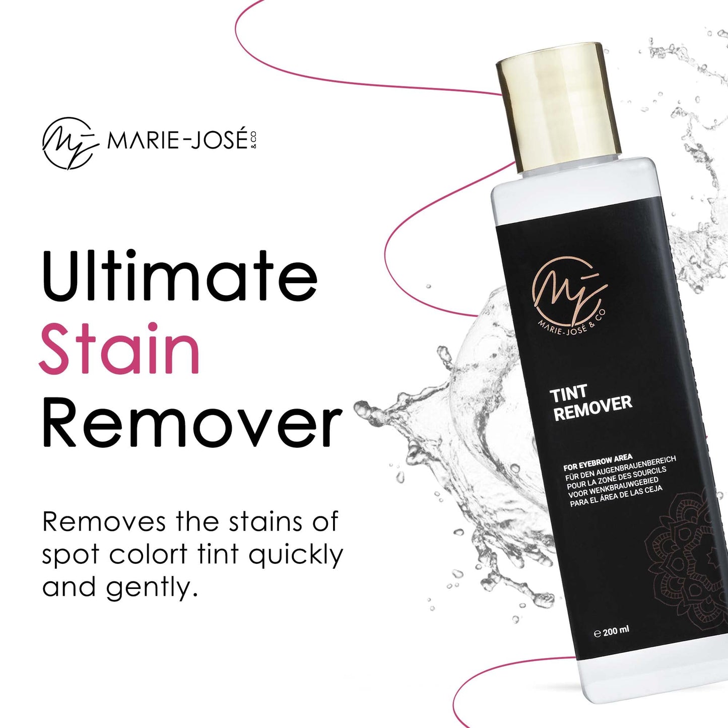 Marie-José & Co Henna Tint Remover - Gentle & Versatile Hair Dye Stain Remover (6.8 fl oz)