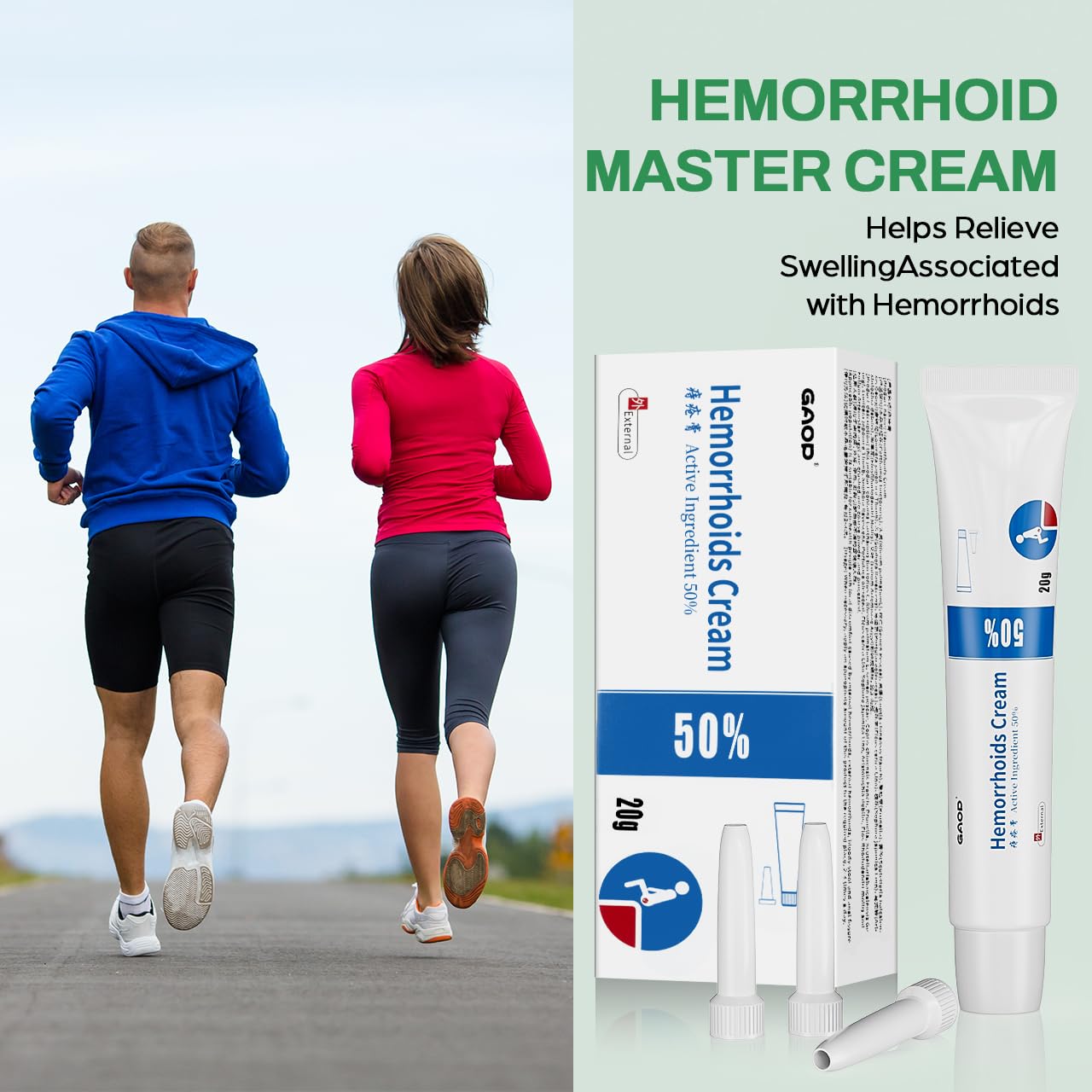NXHMSWYG Hemorrhoid Cream, Fissure Ointment Body Care Cream Helps to Relieve Pain&Reduce Burning for Men and Women (2pcs)