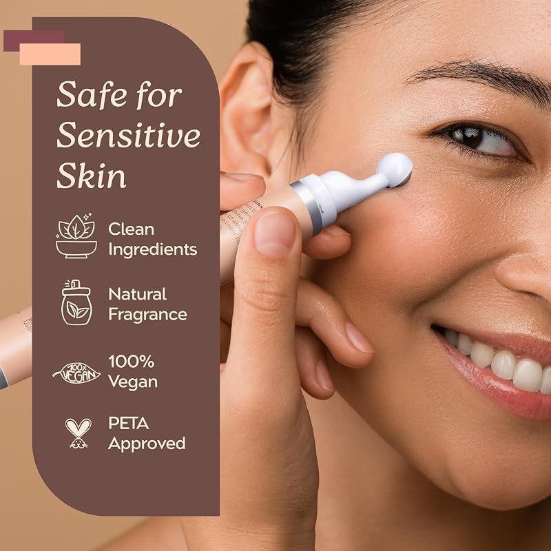 Fragrance Free Caffeine Eye Cream with Roller | 0.5 fl oz – Tree To Tub