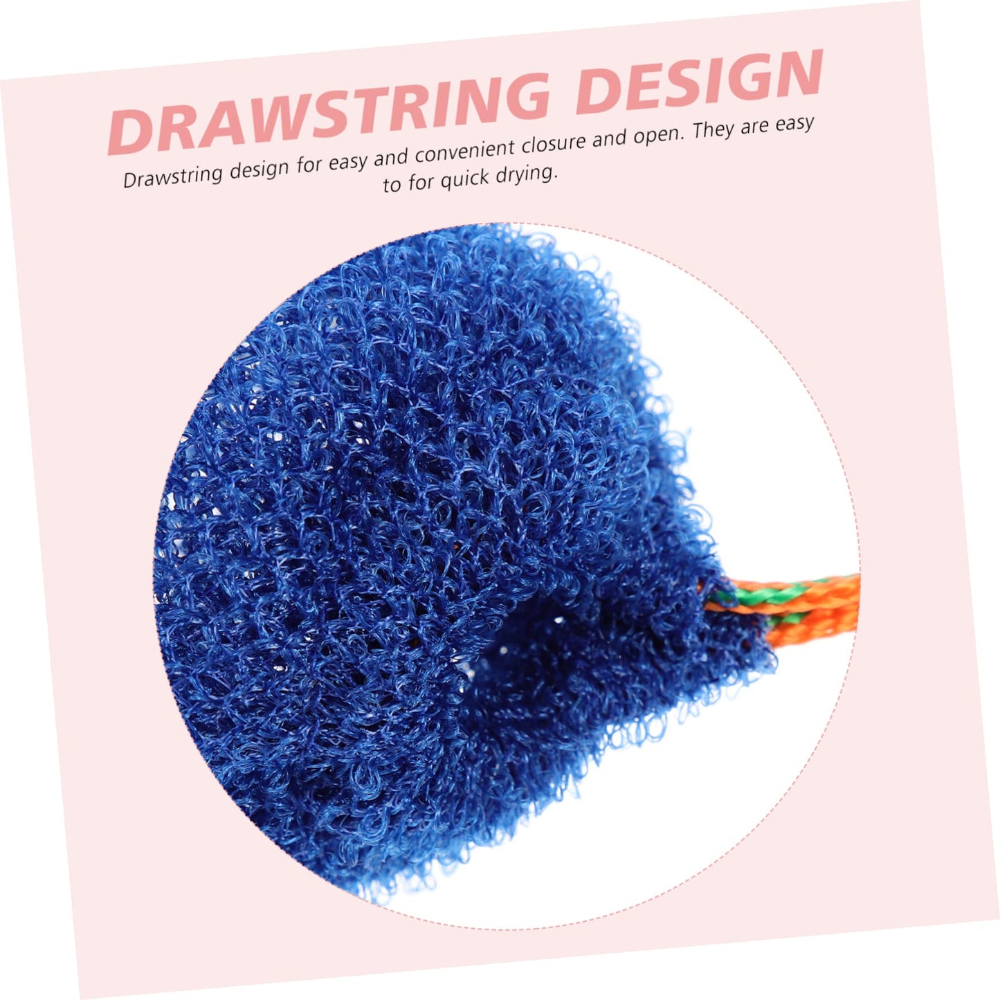 Angoily 8pcs Exfoliating Soap Net Bags for Face Cleaning and Bath Use Mesh Drawstring Pouches for Lathering Handmade and Natural Soaps