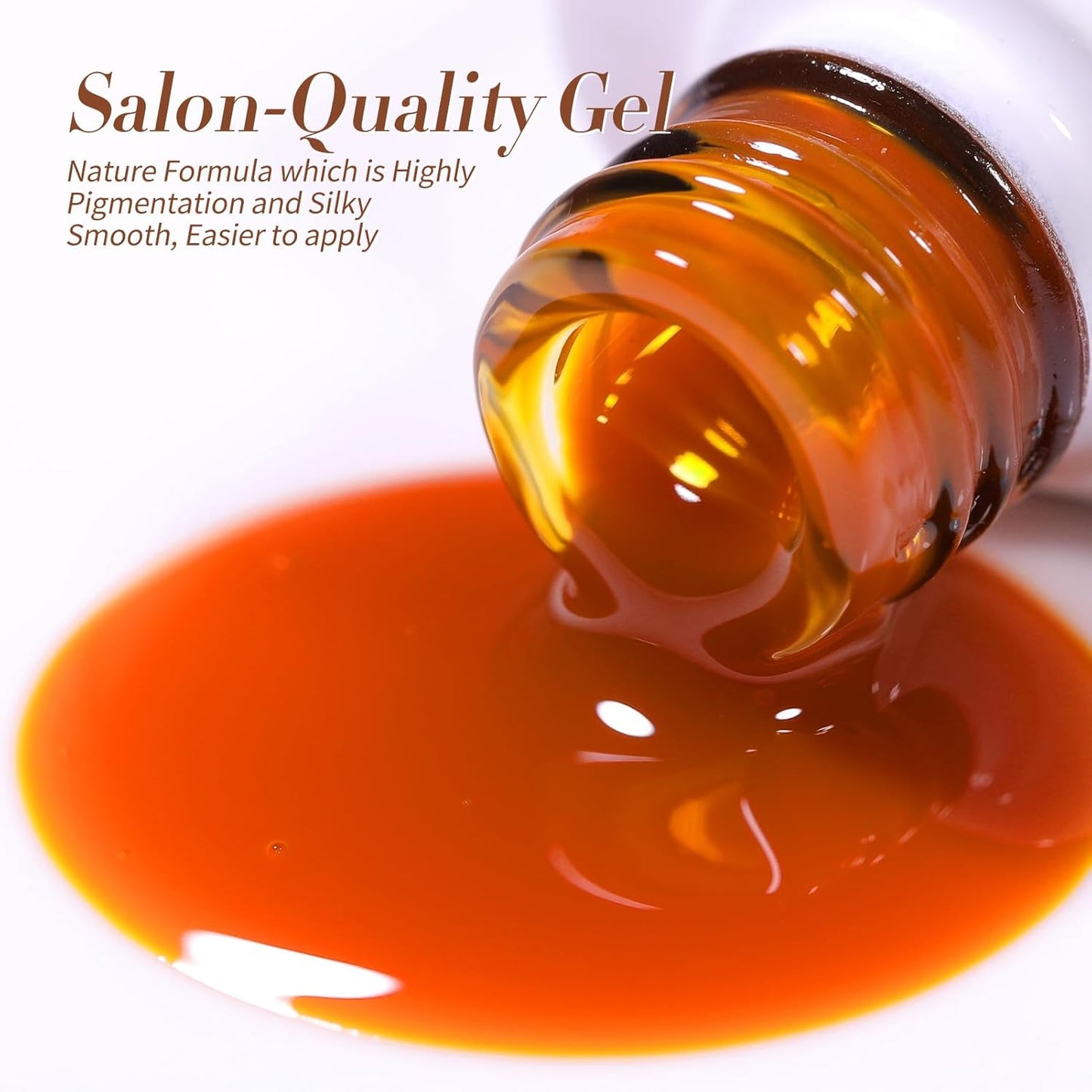 Born Pretty Neon Jelly Gel Nail Polish Set - Halloween Colors, Soak Off UV/LED for Salon & DIY