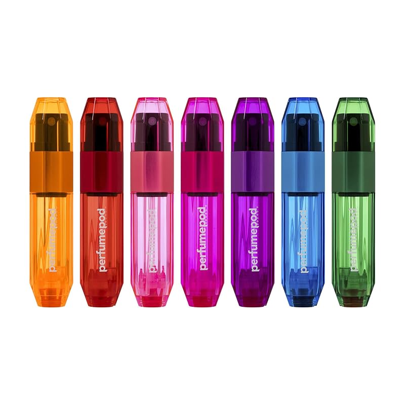 Travalo Ice Travel Perfume Atomizer 0.6oz Pack of 2 - Leak-Proof, TSA Approved