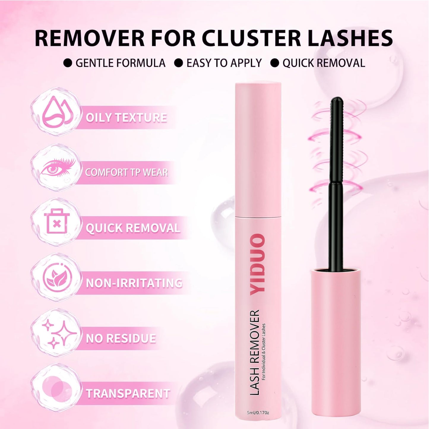 YIDUO Lashes Clusters Kit with Spikes Bottom Extensions False Eyelashes 816Pcs Bulk Packs with 2X Bond&Seal Volume D Curl Wispy Individual Fake Eyelash Wholesale Large Pack for Beginners Gift Choice