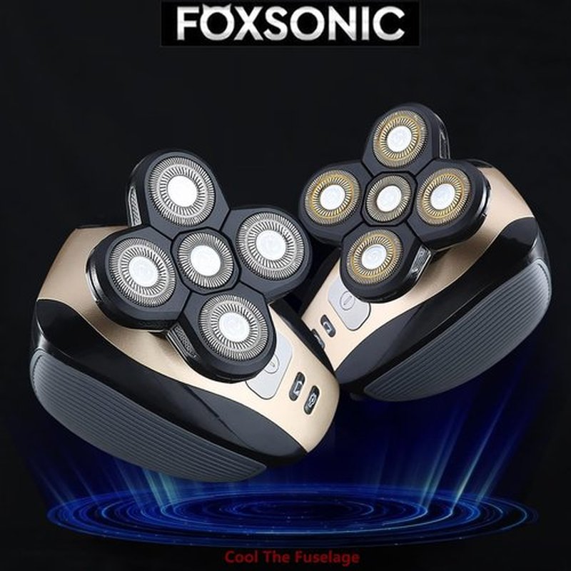 FOXSONIC 3 Pcs 5 Blades Universal Shaver Heads for Freebird FREEDOM FREEBIRD and Other Brands Head Shaver