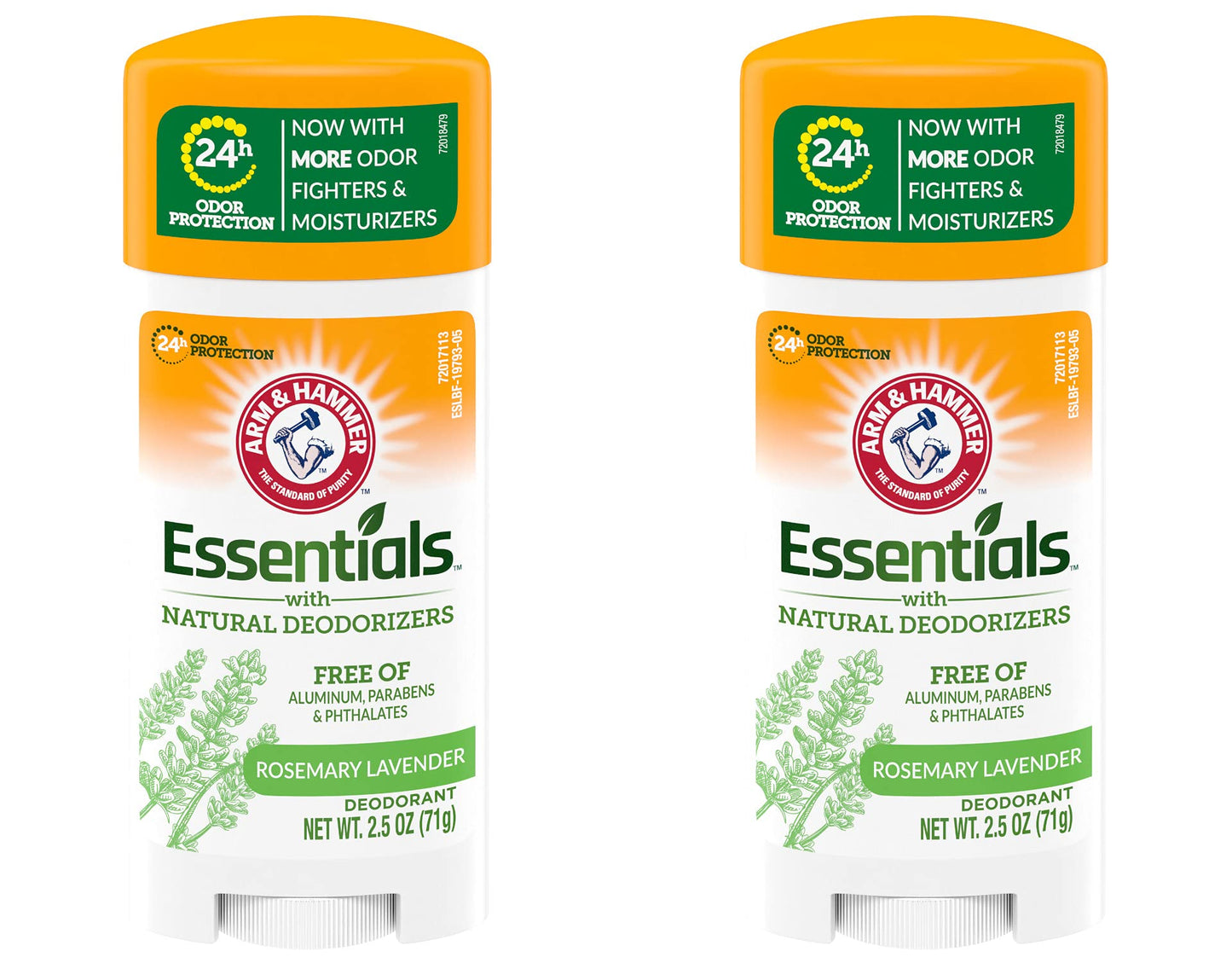 Arm & Hammer Deodorant Rosemary Lavender 2.5oz 2pk