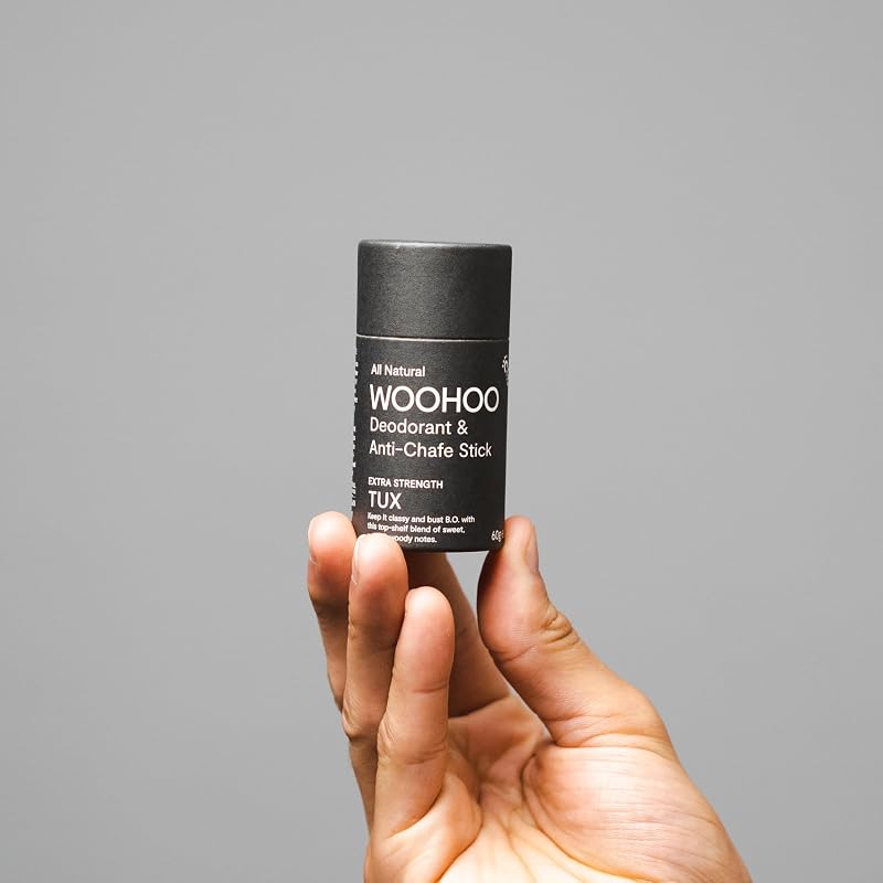 All-Natural Deodorant Paste - Extra Strength 2.1 oz Eco Tube (Tux Fragrance)