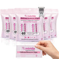 Fragrance Free Makeup Remover Wipes, 200 Count 5 Packs x 40 Count (Vitamin E)