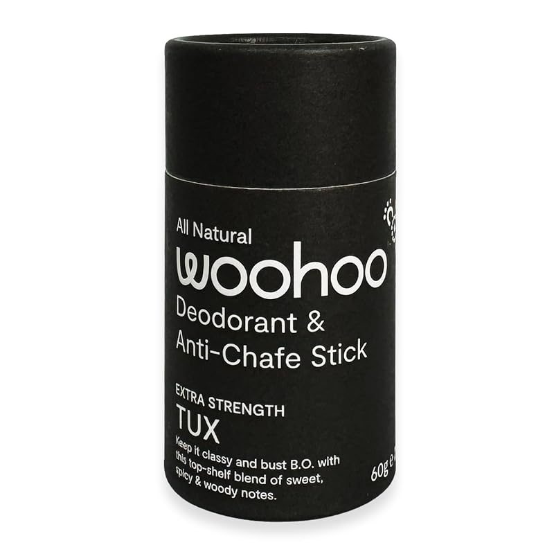 All-Natural Deodorant Paste - Extra Strength 2.1 oz Eco Tube (Tux Fragrance)