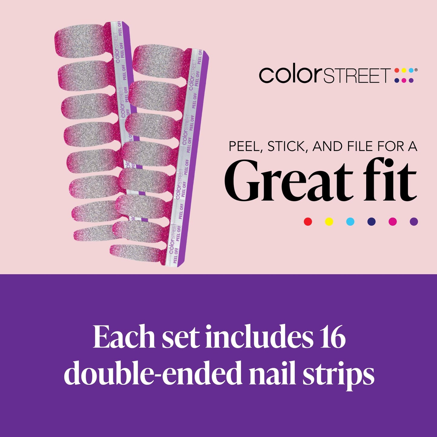 Color Street Vegas Vixen Nail Strips