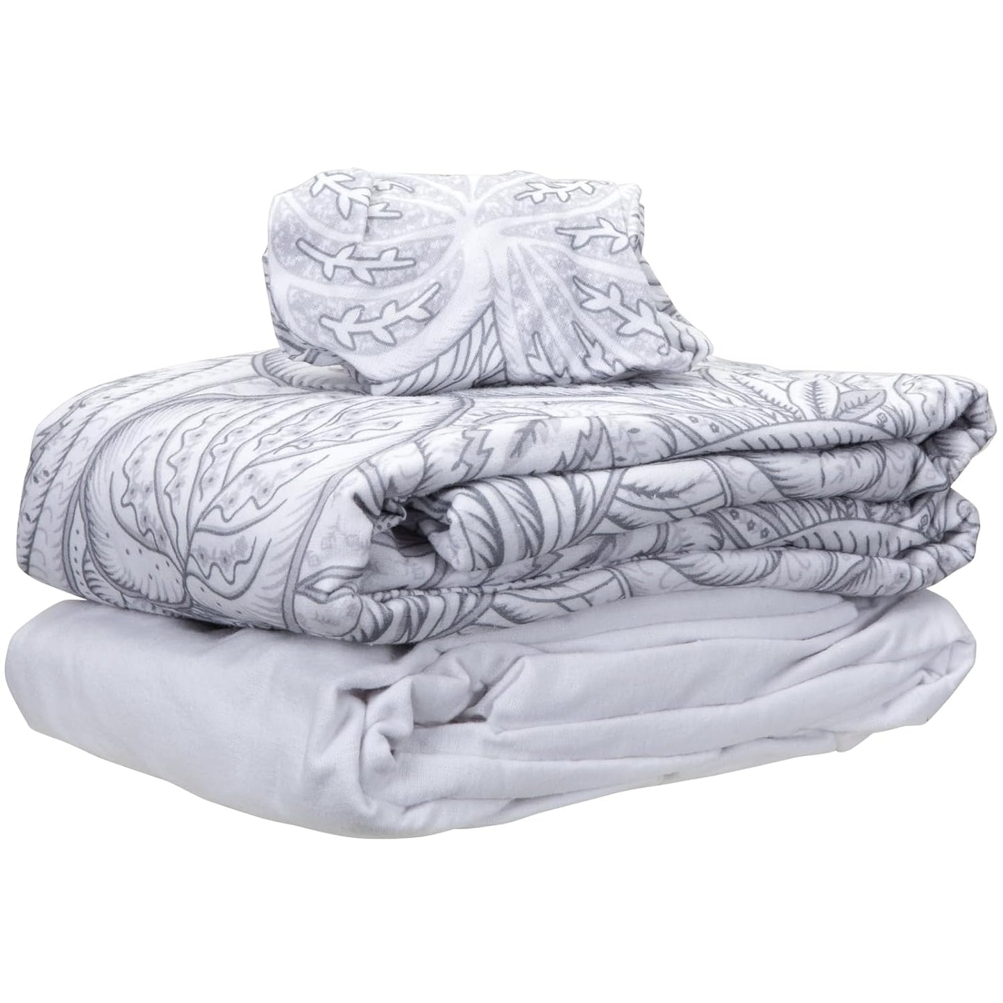 Premium Designer Flannel Massage Sheet Set - 3-Piece, Island Tranquility for Massage Tables