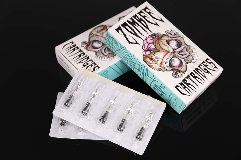 Zombee Disposable Tattoo Needle Silicon Cartridge 20Pcs 1027CM bp