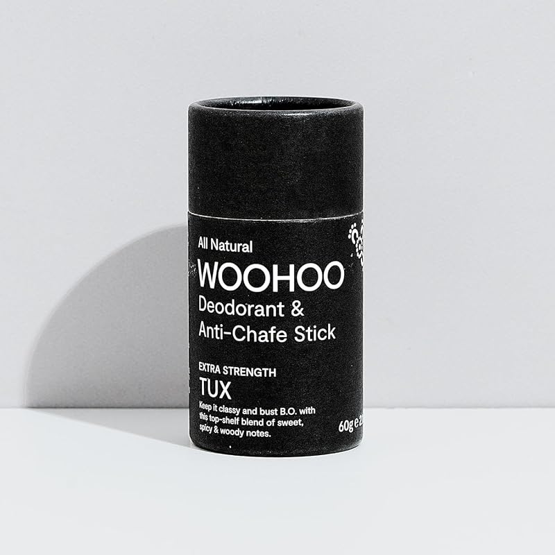 All-Natural Deodorant Paste - Extra Strength 2.1 oz Eco Tube (Tux Fragrance)