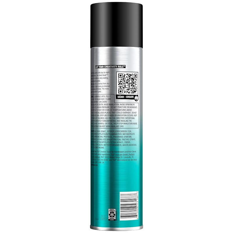 TIGI Hard Head Hairspray 10.6 oz | 2-Pack 11.7 oz Each (Variation: Pack of 2)