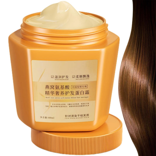 Amino Acid Essence Luxury Nourishing Hair Protein Cream, Moisturizing Repair Hair Care Conditioner, For Dry Damaged Hair