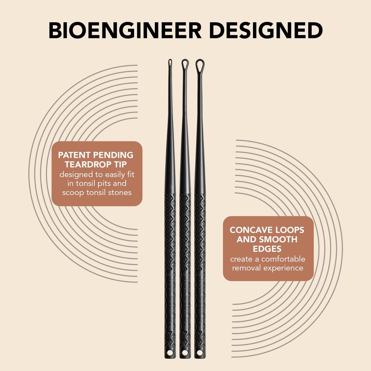 Tonsil Tech Tonsil Stone Remover Kit | Safe and Easy Tonsil Stone Removal - Made in USA - 3 Tip Sizes