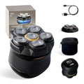 Beard & Head Shaver 6D Magnetic Cordless for Bald Men - Black Variation